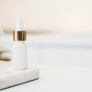Radiant face oil dropper bottle